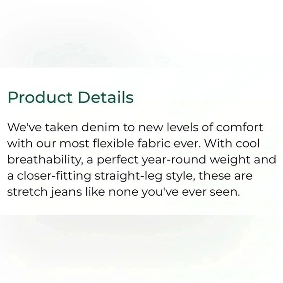 L.L. Bean Size 8 favorite fit denim jeans. EUC - Picture 4 of 16